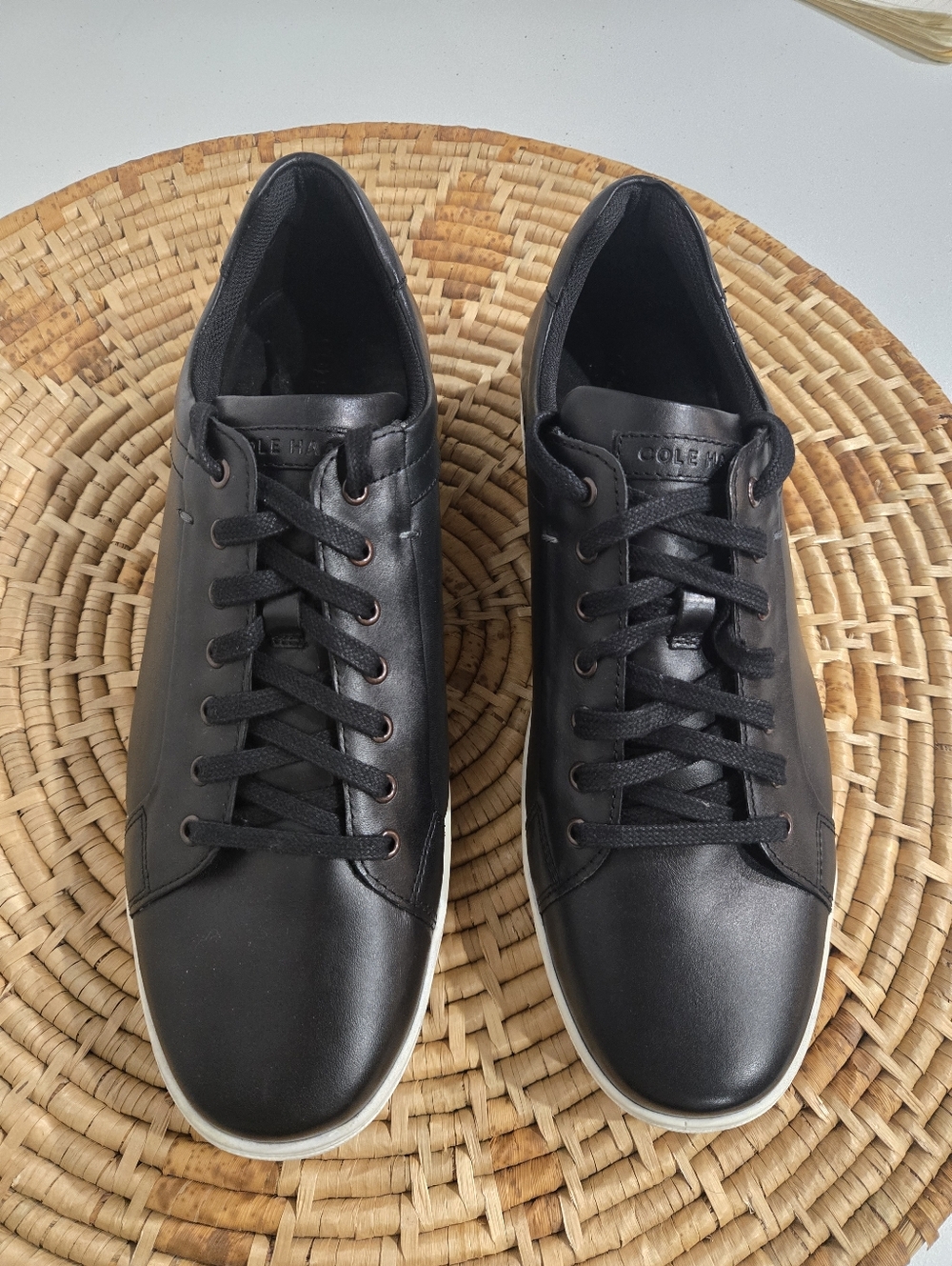 Cole Haan Men's Black White Sneakers 11.5 - Picture 2 of 8